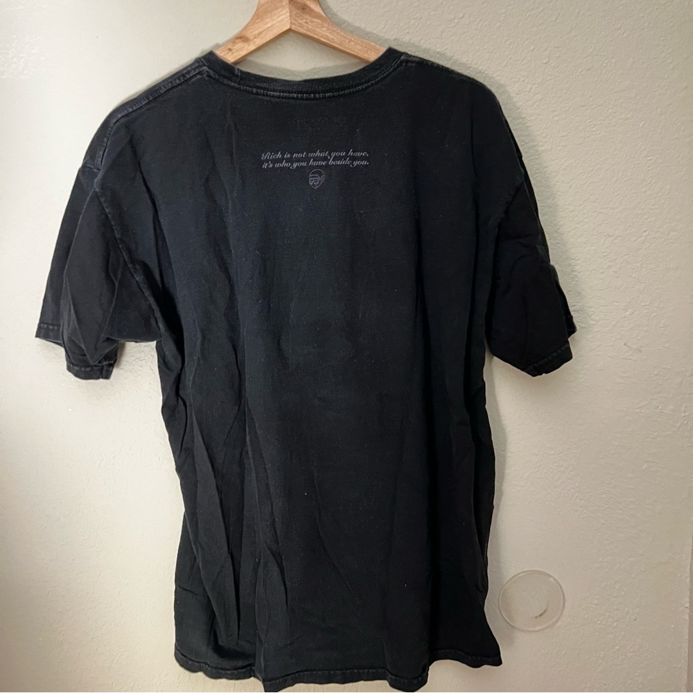 Rich Kids Brand Black T-Shirt Large - Picture 2 of 3
